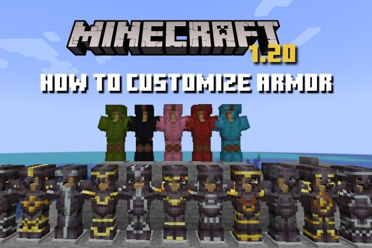 Cum se personalizează armura în Minecraft