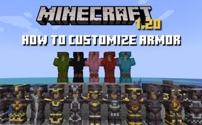 How to Customize Armor in Minecraft