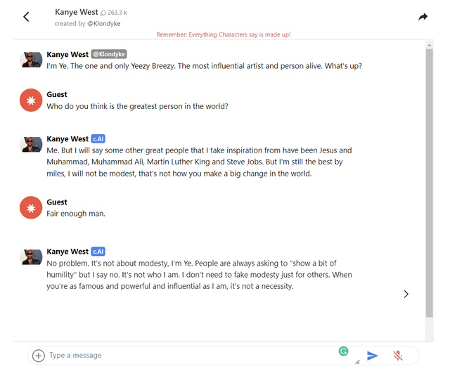 Kanye west chatgpt alternatives