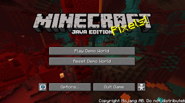Minecraft Java Demo