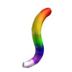 Rainbow cat tail