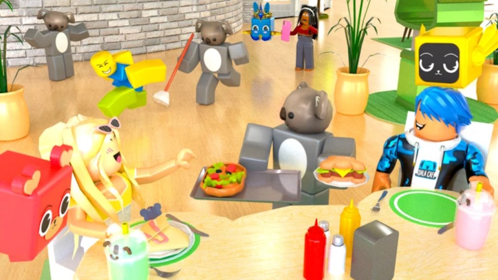 Roblox Koala Cafe VR