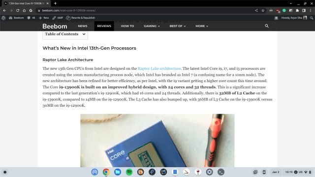 Loupe Chrome Os