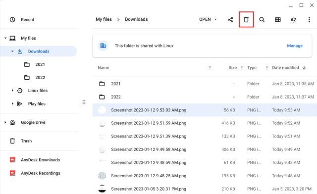 Delete Files on a Chromebook (2023)