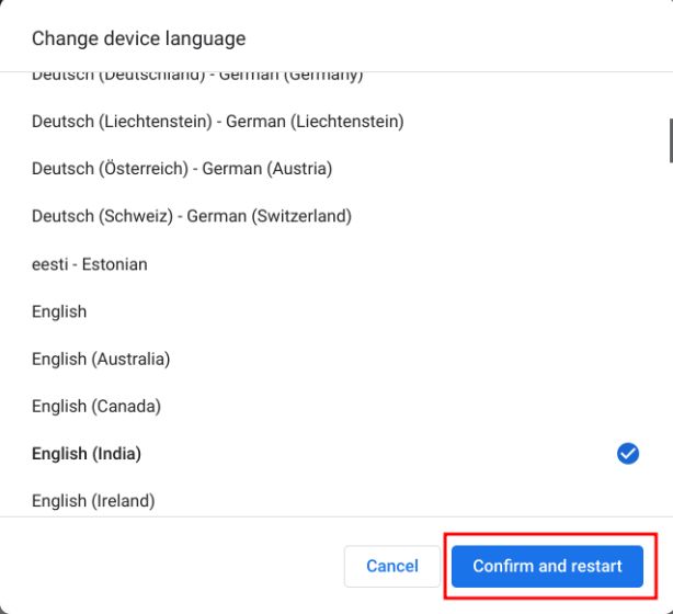 Change Language on a Chromebook (2023)
