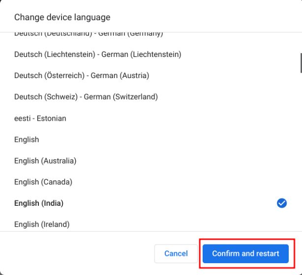 Change Language on a Chromebook (2023)