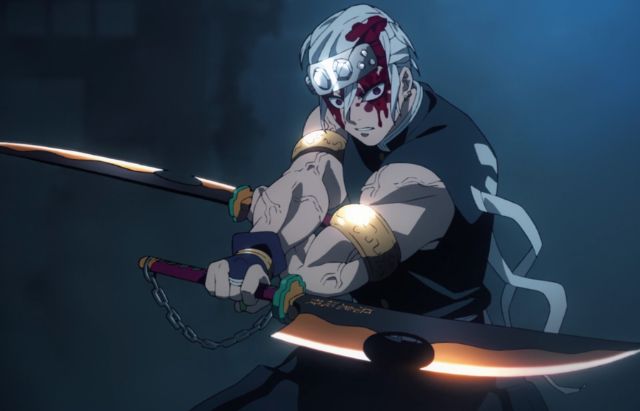 Demon Slayer Tanjirou Kamado Attack Having Knife On Neck By A Man