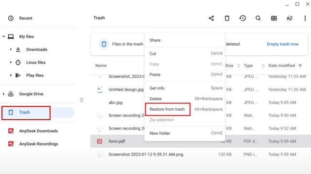 How to Delete Files on a Chromebook