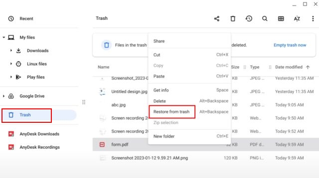 How to Delete Files on a Chromebook