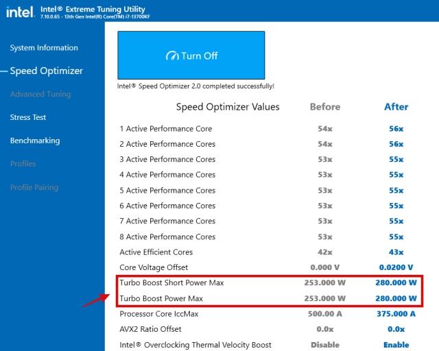 Intel extreme tuning online utility amd