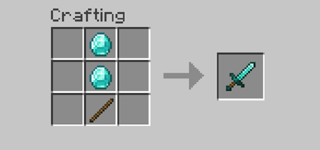 Netherite Minecraft Sword