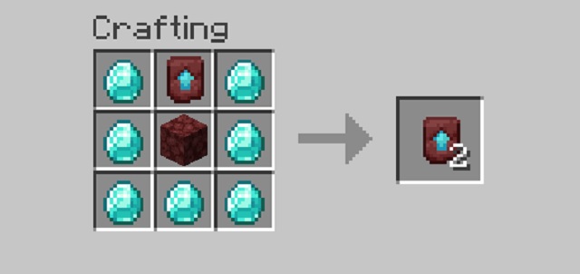 Wie Man Netherit R Stung In Minecraft Herstellt Anleitung 2023   Crafting Recipe Of Smithing Templates 