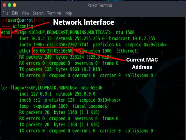 Linux で MAC アドレスを変更する方法
