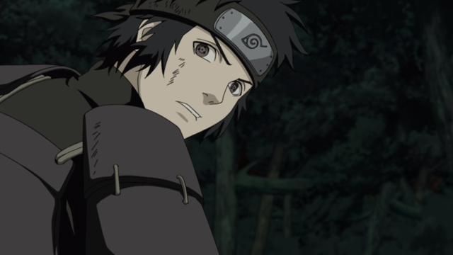 An image of Kagami Uchiha in Naruto series.