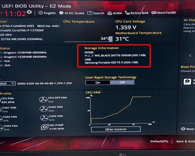 Bios Asus Rog