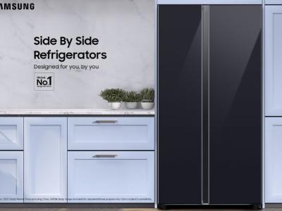 samsung 2023 side by side refrigerators