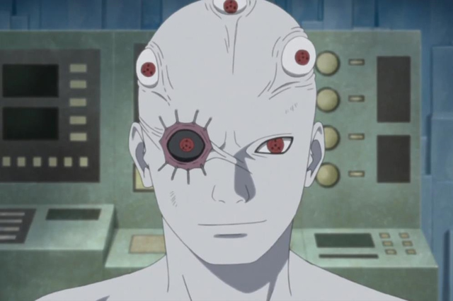 An image of Shin Uchiha in Naruto series.