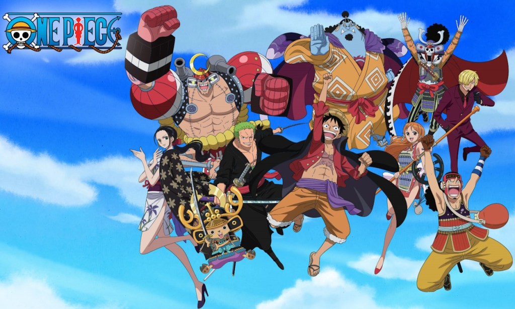 Straw Hat Pirates in One Piece anime