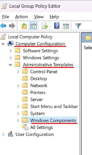 Change Group Policy Of Microsoft Edge