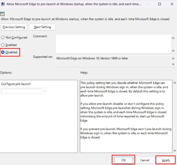 Change Group Policy Of Microsoft Edge