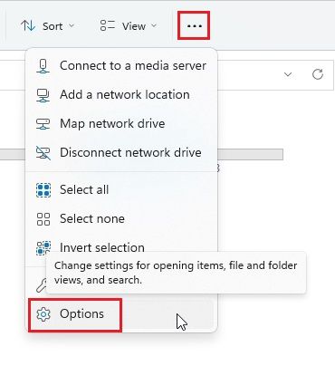 As guias do File Explorer não estão aparecendo no Windows 11? Experimente as 6 Melhores Correções! 8 4. Limpe o cache do explorador de arquivos