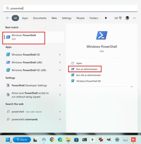Como corrigir o erro "O editor não pôde ser verificado" no Windows 11 20 powershell