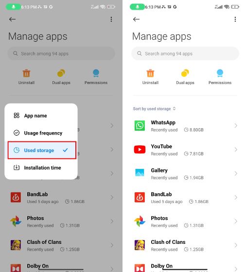 Clear App Data on MIUI