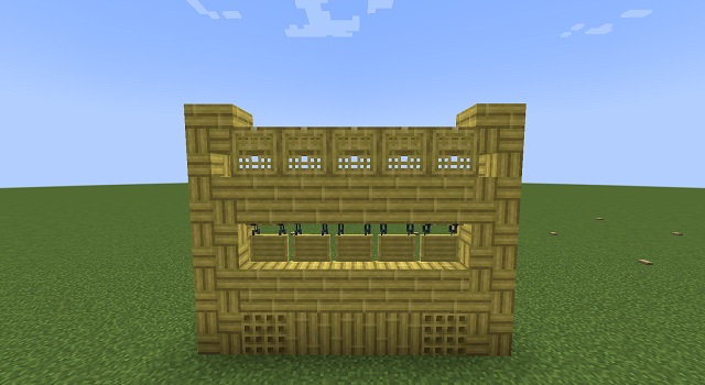 minecraft city wall