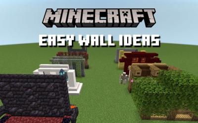 Best Minecraft Wall Ideas