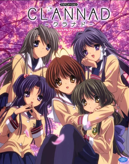 The poster of clannad