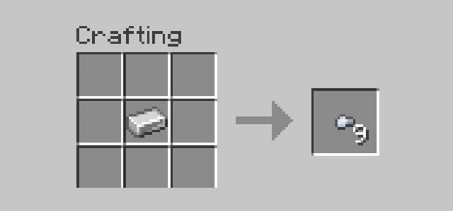 How to Craft Iron Nuggets in Minecraft Survival (Recipe Tutorial) 