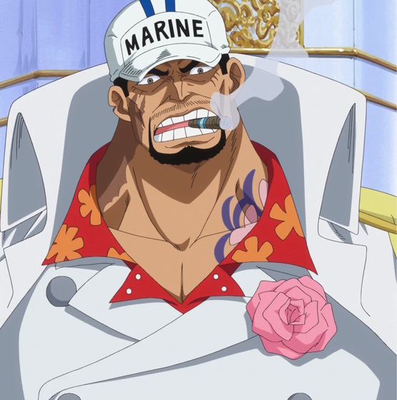 An image of the Sakazuki in One Piece.