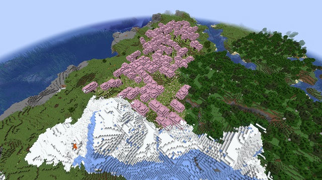 12 Best Cherry Grove Seeds In Minecraft (2024) | Beebom