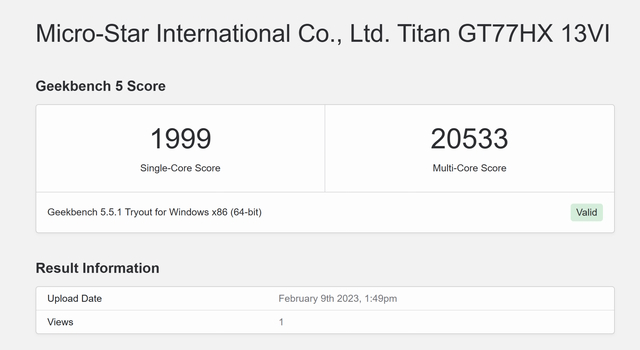 MSI Titan GT77 HX 13V Review: Desktop-Grade Performance for the Price of a Car