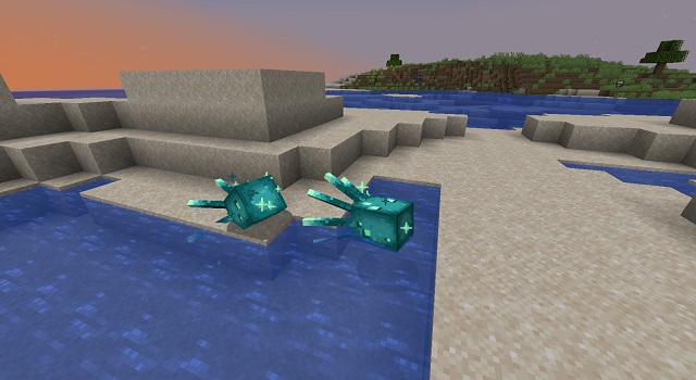 Leuchtender Tintenfisch In Minecraft