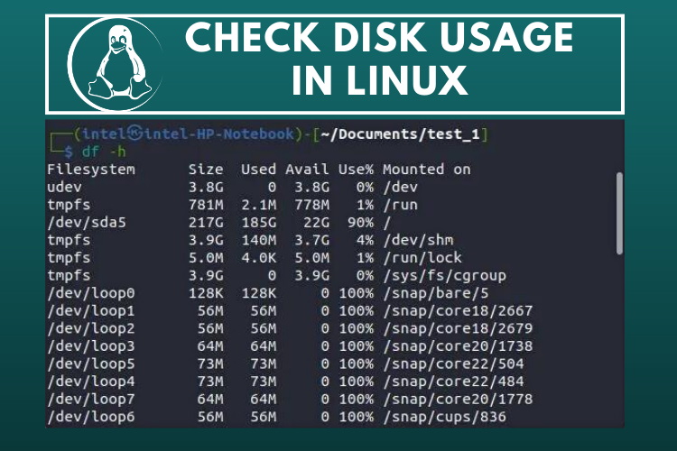How to Check Disk Usage in Linux (4 Methods)

https://beebom.com/wp-content/uploads/2023/02/How-to-Check-Disk-Usage-in-Linux.jpg?w=750&quality=75