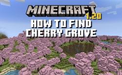 How to Find Cherry Grove in Minecraft 1.20