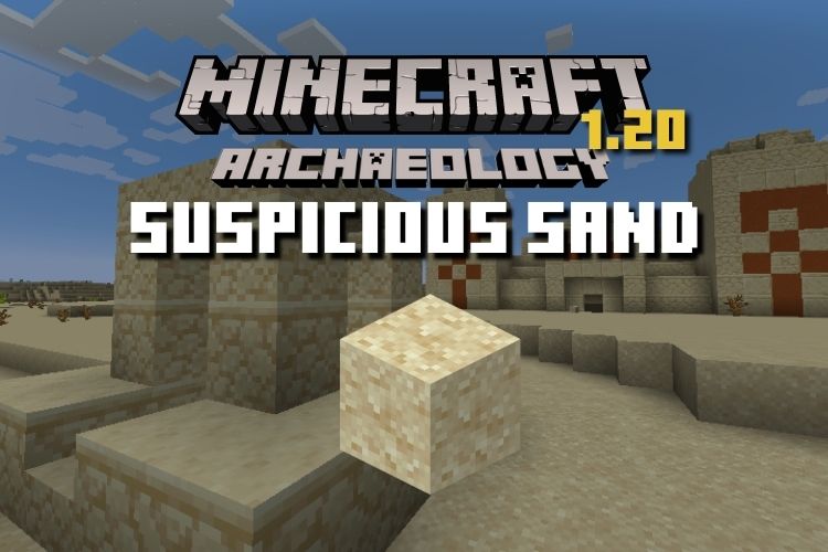 Cara mencari pasir yang mencurigakan di minecraft