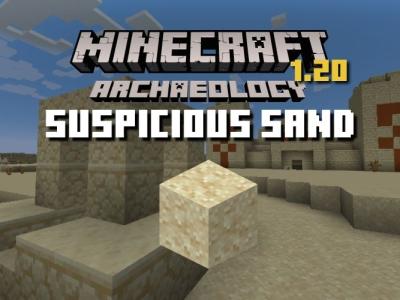 How to Find Suspicious Sand in Minecraft