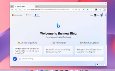 How to Use the New AI-Powered Bing on Your Chromebook