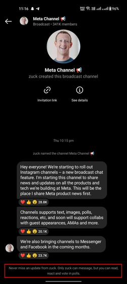 What are Instagram Broadcast Channels?