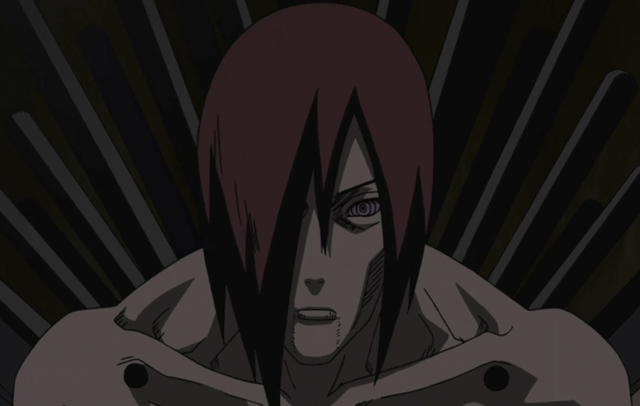 An image of the Akatsuki Member Nagato Uzumaki  in Naruto.