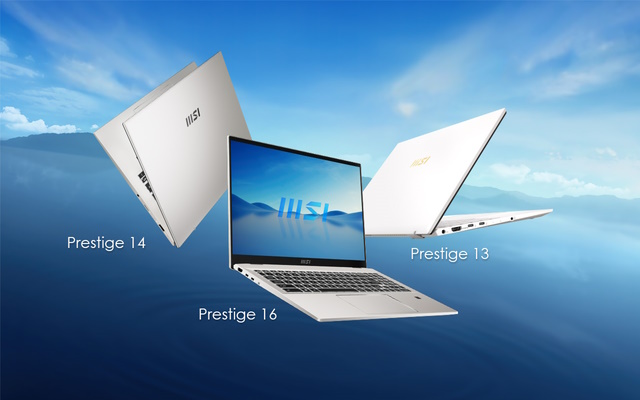 MSI Prestige laptops