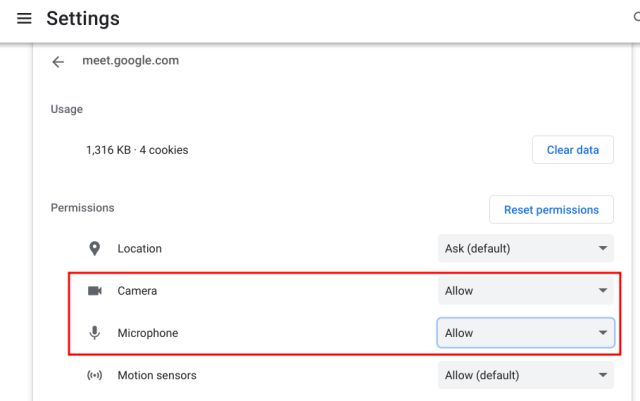 Activer L'Autorisation De Caméra Sur Votre Chromebook