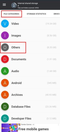Storage Analyzer and Disk Usage app