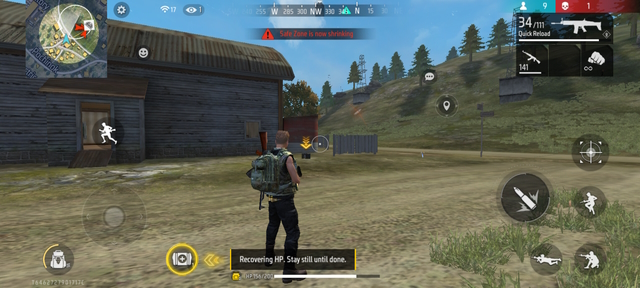 Free Fire Max
This image is representative of the gameplay of the Free Fire Max game for mobile devices.