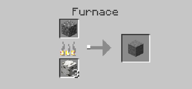 Smelting Recipe of Stone