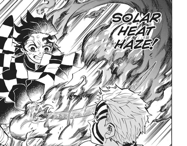 Solar Heat Haze Sun Breathing in Demon Slayer