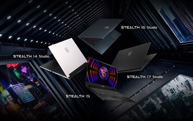 Stealth series MSI laptops 
