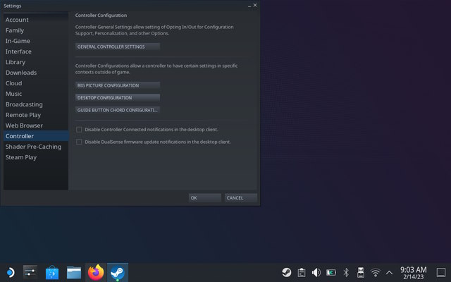 How to customize controls on the Steam Deck